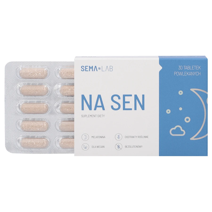SEMA Lab Na Sen, 30 таблеток, вкритих плівковою оболонкою: ціни та характеристики