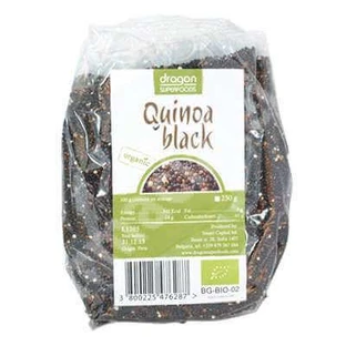 Кіноа чорна Еко, 250 г, Dragon Superfoods