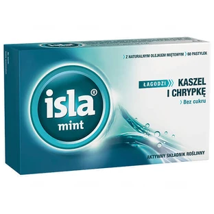 Isla Mint без цукру, 60 пастилок
