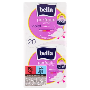 Bella Perfecta, ультрафіолетові, гігієнічні серветки, 20 шт.