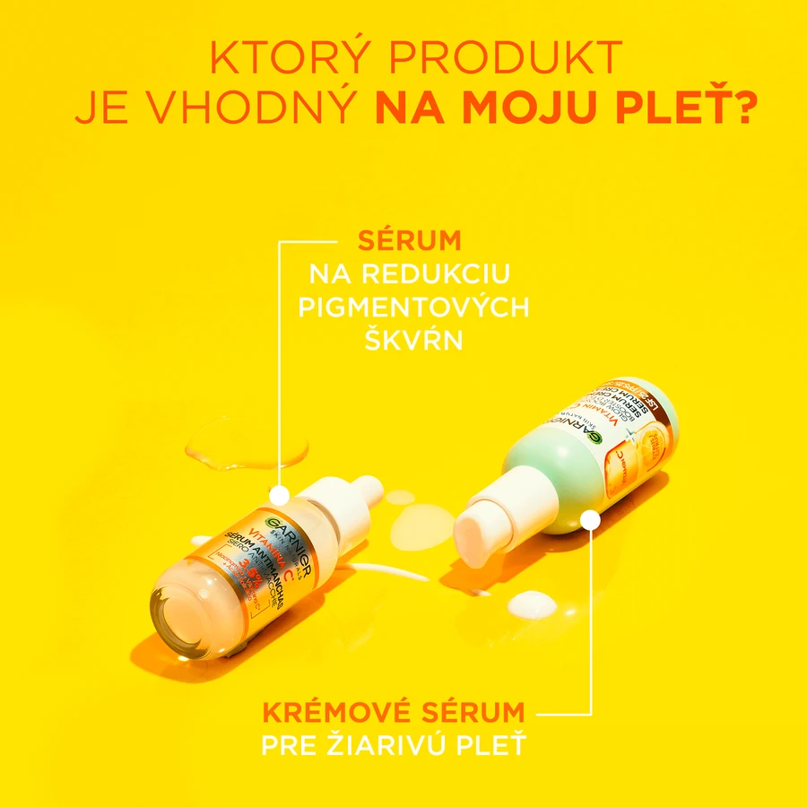 Garnier Skin Naturals Крем-сироватка з вітаміном С для освітлення шкіри 50 мл: ціни та характеристики