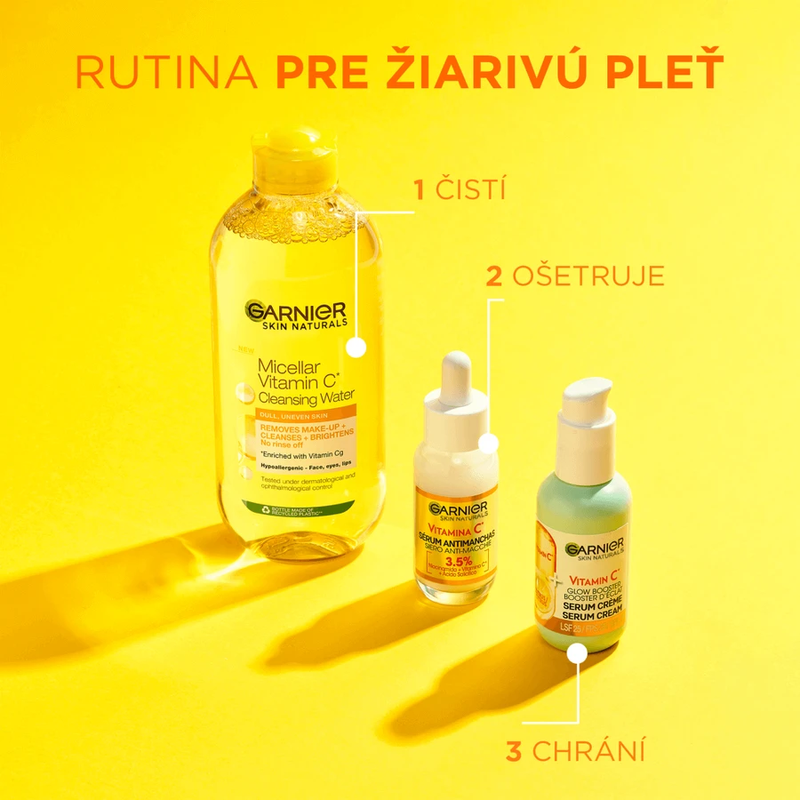 Garnier Skin Naturals Крем-сироватка з вітаміном С для освітлення шкіри 50 мл: ціни та характеристики