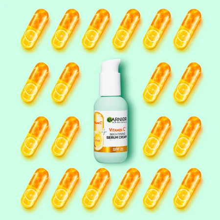 Garnier Skin Naturals Крем-сироватка з вітаміном С для освітлення шкіри 50 мл: ціни та характеристики