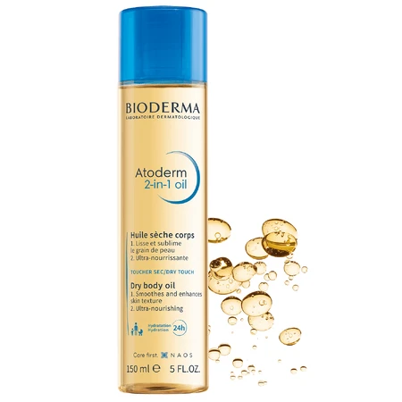 Bioderma Atoderm 2 в 1 Oil, сухое масло для тела, 150 мл: цены и характеристики