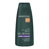 Гель для душа Men Total Control 3 в 1 для мужчин, 400 мл, Gerovital