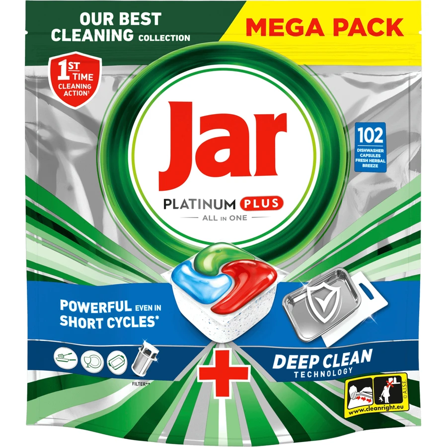 Jar Platinum plus глубокая очистка 102 капсулы: цены и характеристики