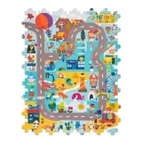 Килимок-пазл "Місто фантазій", +3 роки, BToys