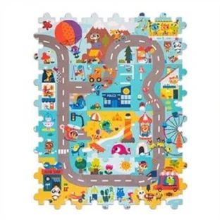 Килимок-пазл "Місто фантазій", +3 роки, BToys