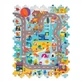 Килимок-пазл "Місто фантазій", +3 роки, BToys