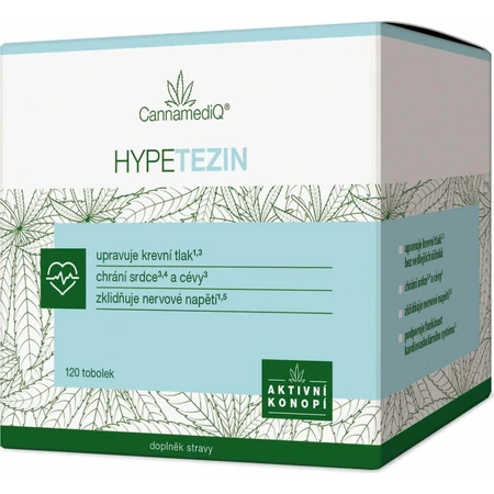 CannamediQ HYPETEZIN 120 табл. 1×120 табл, пищевая добавка: цены и характеристики