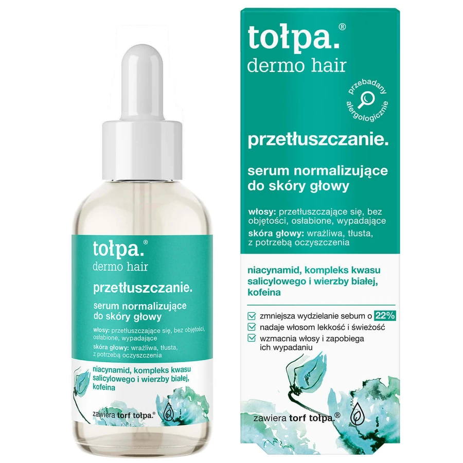 Topa Dermo Hair Thinning, нормализующая сыворотка для кожи головы, 75 мл: цены и характеристики