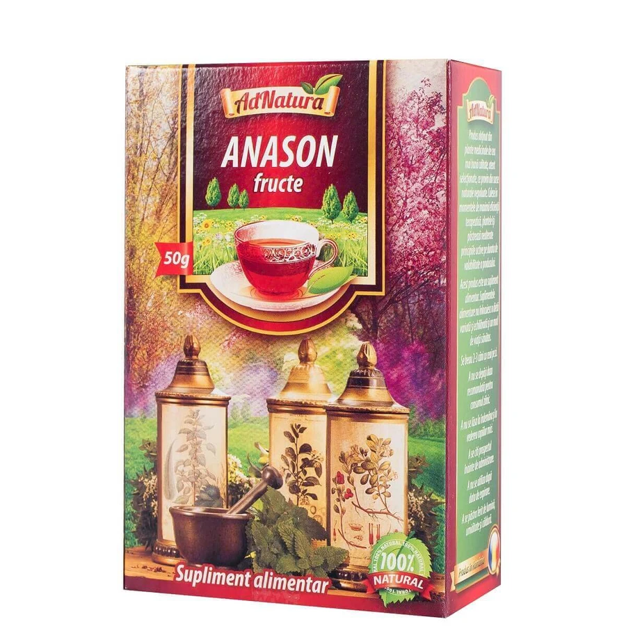Фруктовий анісовий чай, 50 г, AdNatura: ціни та характеристики