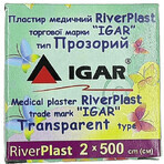 Пластырь медицинский Igar RiverPlast прозрачный на полиэтиленовой основе, 2 см х 500 см, 1 шт.: цены и характеристики