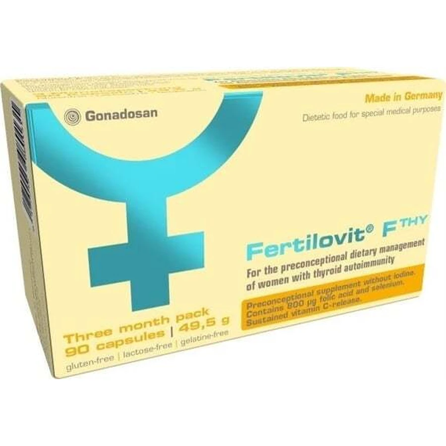 Фертіловіт Gonadosan Fertilovit F THY, 90 капсул: ціни та характеристики