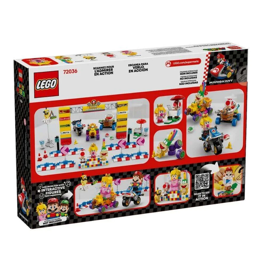 Mario Kart Набор Baby Peach и Grand Prix Super Mario, 8 лет+, 72036, Lego: цены и характеристики