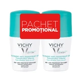 Дезодорант-антиперспірант Vichy 48h Antiperspirant кульковий, з ароматом, 50 мл + 50 мл