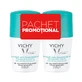 Дезодорант-антиперспірант Vichy 48h Antiperspirant кульковий, з ароматом, 50 мл + 50 мл