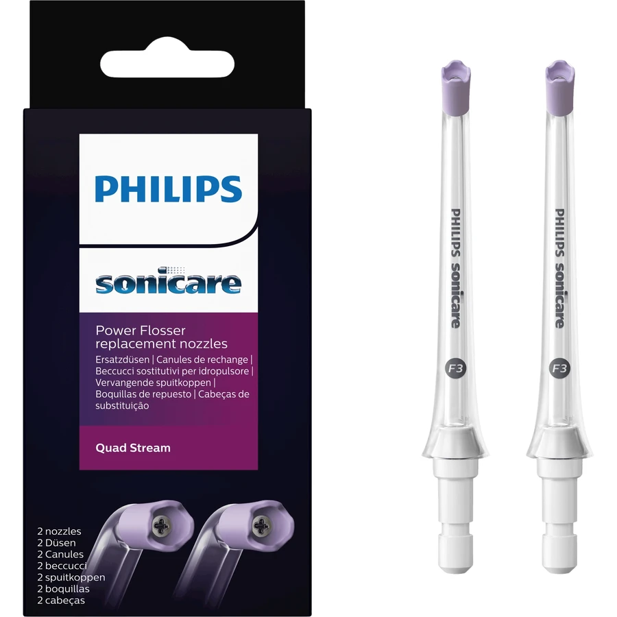 Насадки для орального душу Philips Sonicare Power Flosser HX3062/00 2 шт.: ціни та характеристики