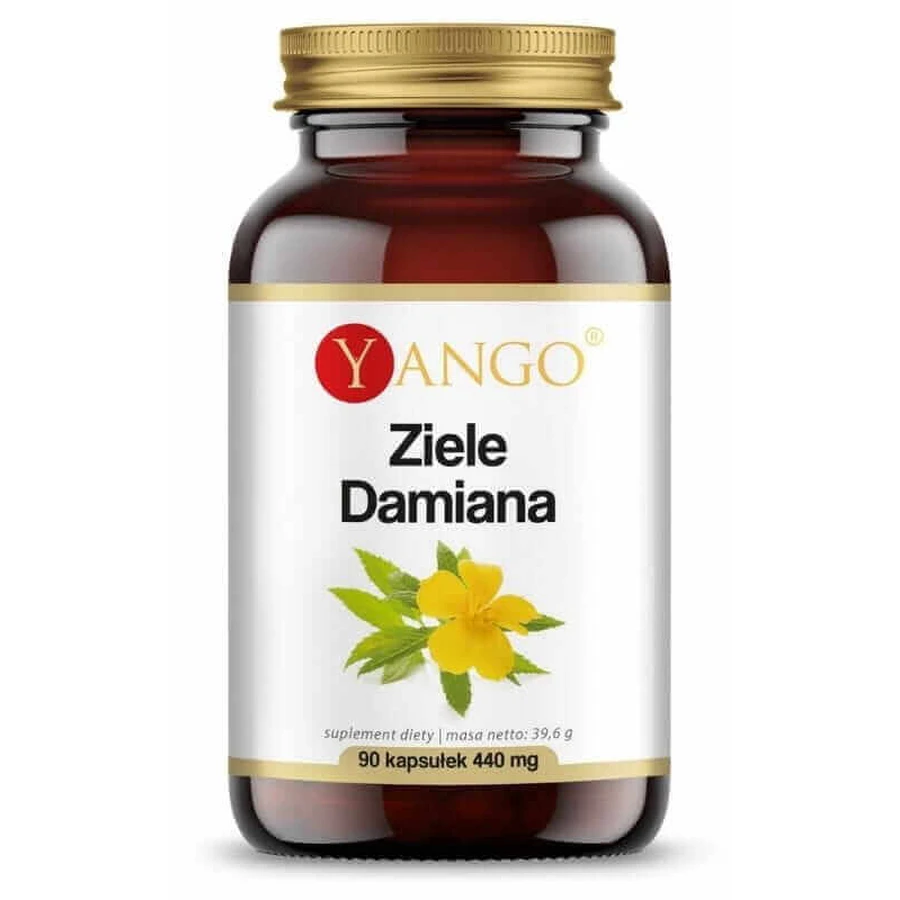 Трава Дамианы Yango Ziele Damiana, 90 капсул : цены и характеристики