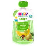 Фруктовий мус HiPP Sport Bio, груші, банани, виноград з вівсом, після 1 року, 120 г