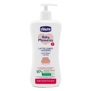 Жидкий дерматологический лосьон для тела Baby Moments Sensitive, +0 месяцев, 500 мл, Chicco