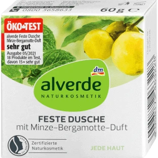 Гель для душу Alverde Naturkosmetik Бергамот, 60 г