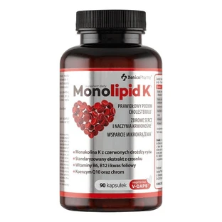 Монолипид К Xenico Monolipid K, 90 капсул