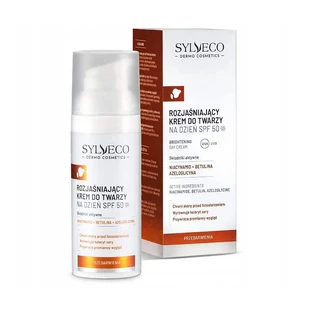 Sylveco Dermo Знебарвлюючий денний крем SPF 50, 50 мл