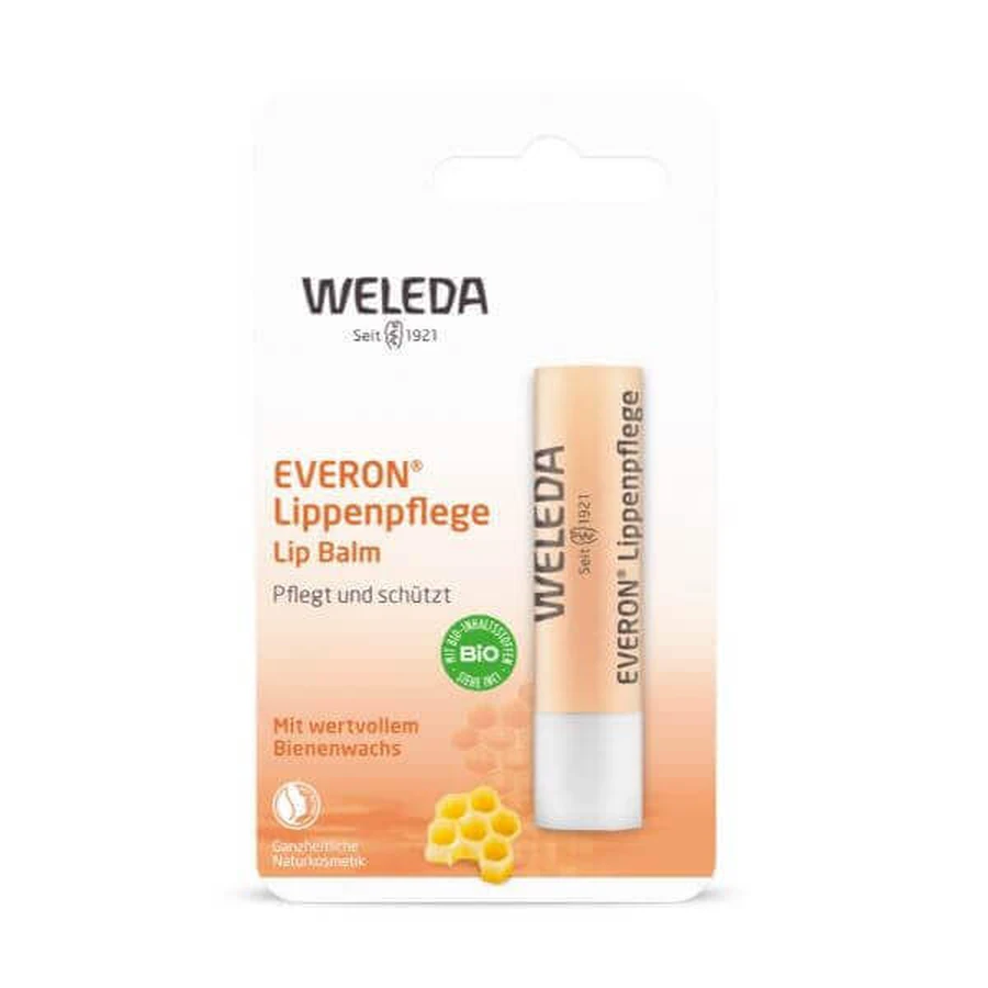Бальзам для губ Everon с фактором защиты от солнца 4, Weleda: цены и характеристики