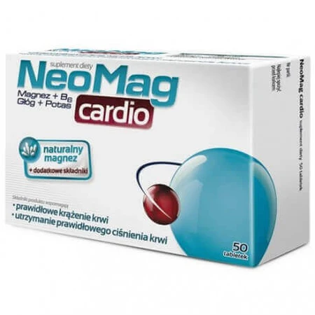 NeoMag Cardio, 50 таблеток: ціни та характеристики