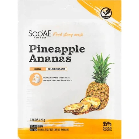 Маска FOOD STORY - ANANAS 25 г 1×1 шт, антиоксидантная маска: цены и характеристики