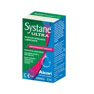 Очні краплі Alcon Systane, ультразволожувальні, 10 мл