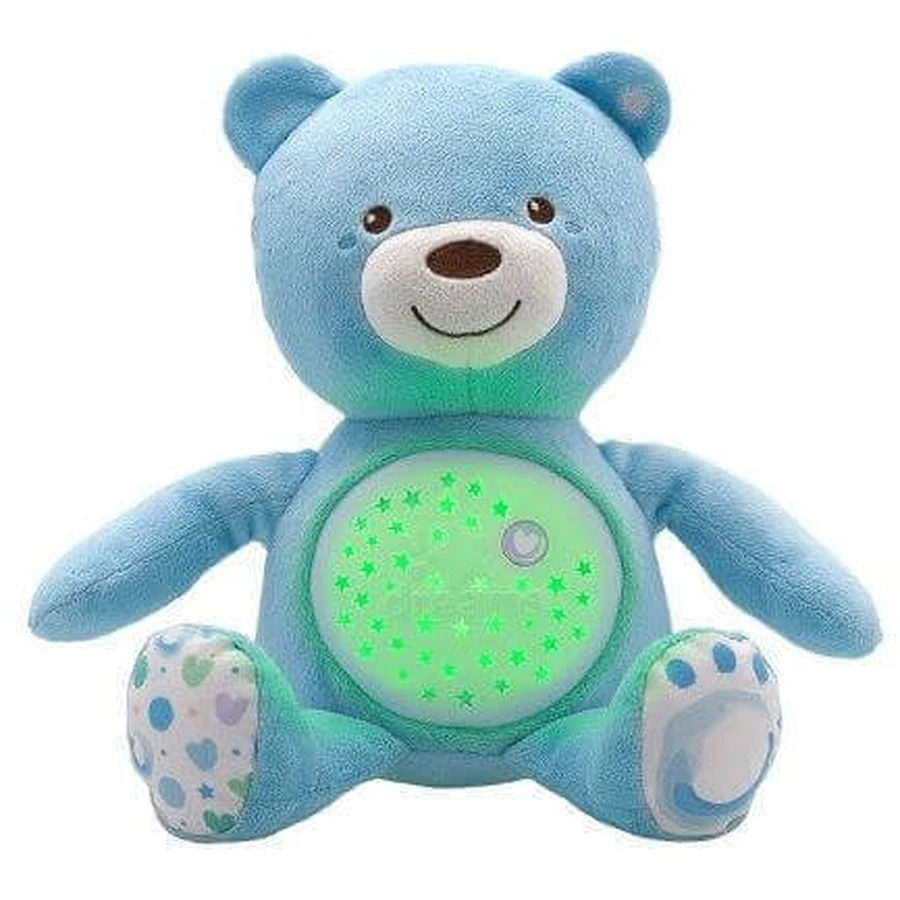 Chicco Teddy Bear Lullaby с проектором и музыкой Baby Bear First Dreams - голубой 0m+: цены и характеристики