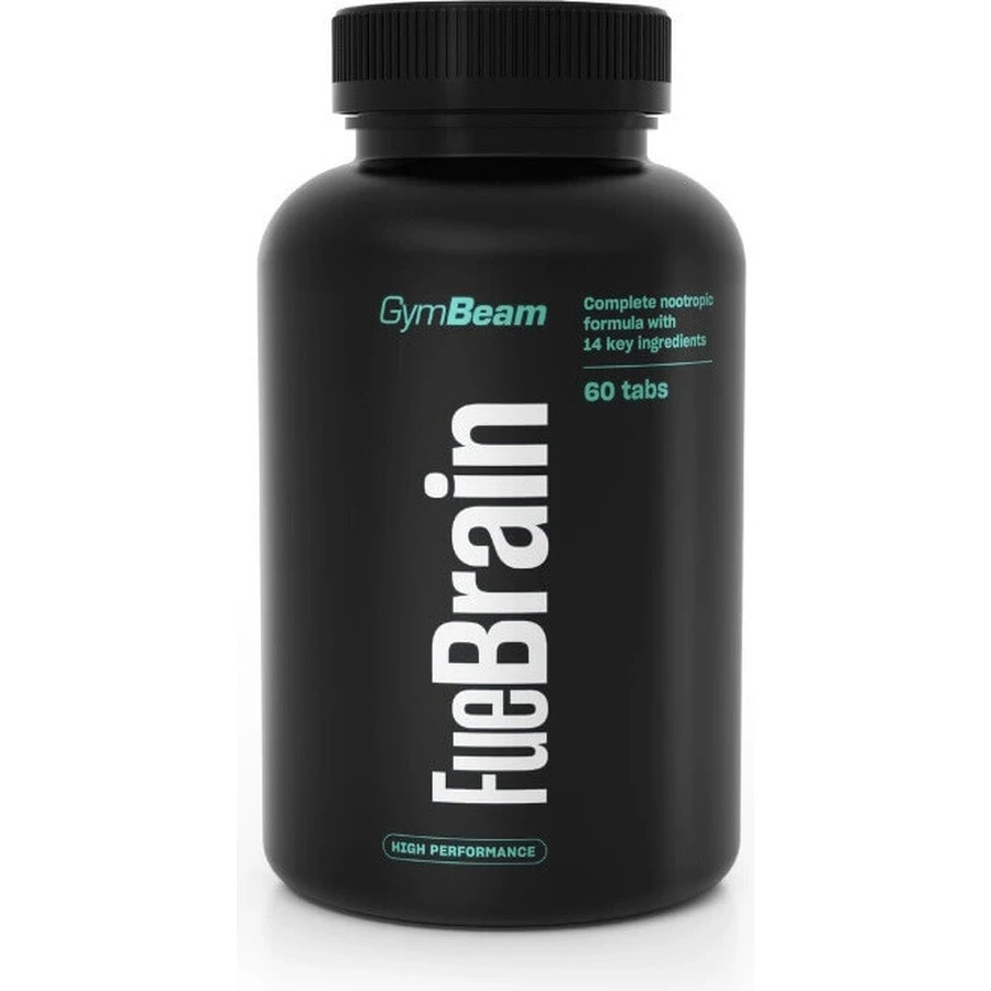 Gymbeam fuebrain 60cps 1×60 капсул: ціни та характеристики