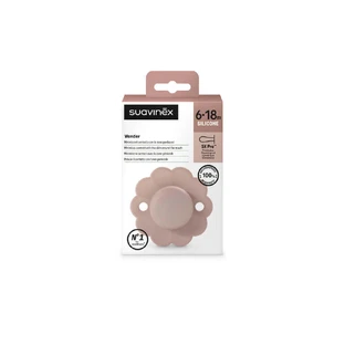 Силіконова соска SX Pro Wonder, 6 - 18 місяців, рожева, 1 шт, Suavinex
