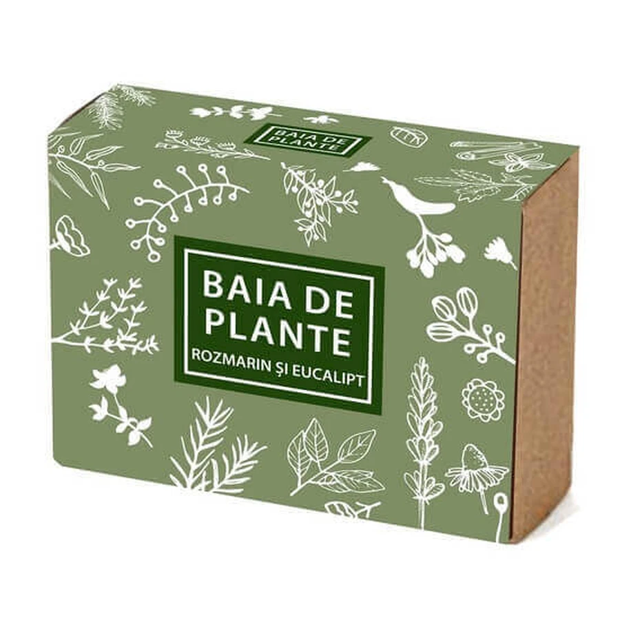 Мило з розмарином та евкаліптом, 100г, Herbal Bath: ціни та характеристики