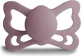 FRIGG Butterfly Анатомическая силиконовая пустышка Twilight Mauve, +6м 1×1 шт, силиконовая пустышка