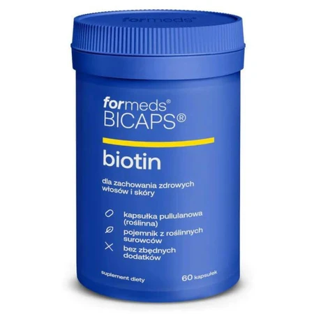 Bicaps Biotin - Биотин 60 капс витамин B7 - Formeds: цены и характеристики