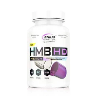 HMB-HD-амінокислоти, 90 капсул, Genius Nutrition