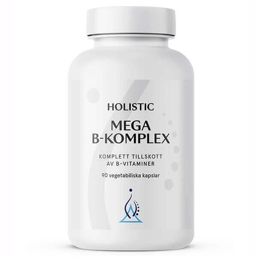 Holistic Mega B Metylerad, витамины группы В, 90 капсул: цены и характеристики