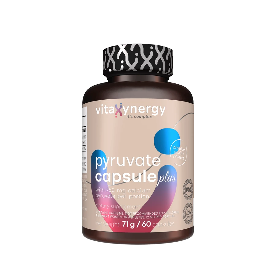 VitaXynergy Pyruvate Plus x 60 cps: цены и характеристики