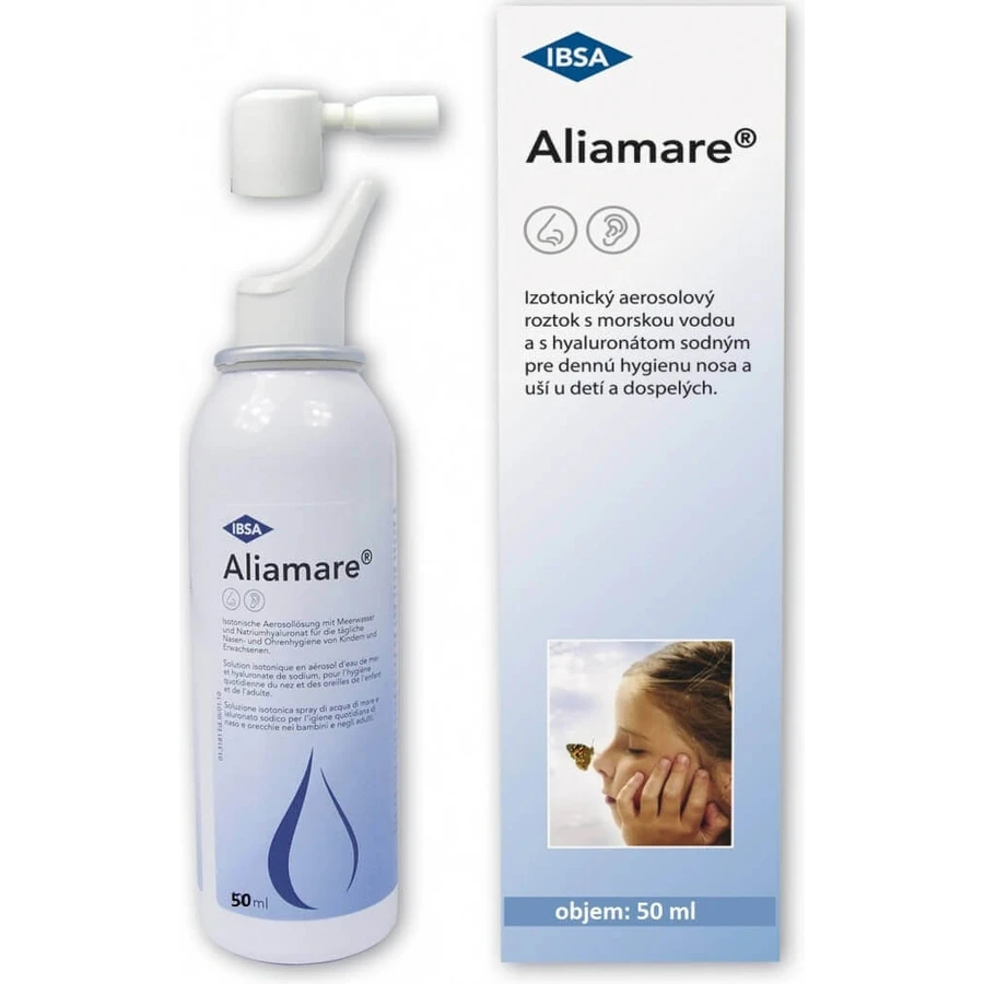 ALIAMARE 1×50 мл, изотонический аэрозольный раствор: цены и характеристики