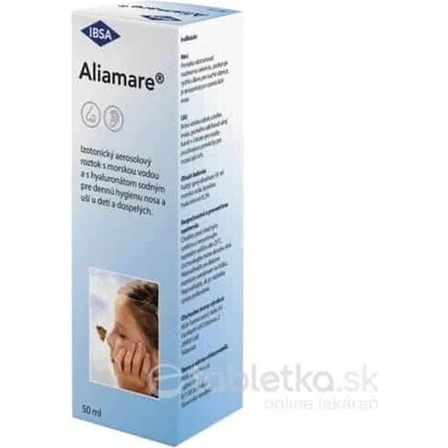 ALIAMARE 1×50 мл, изотонический аэрозольный раствор: цены и характеристики