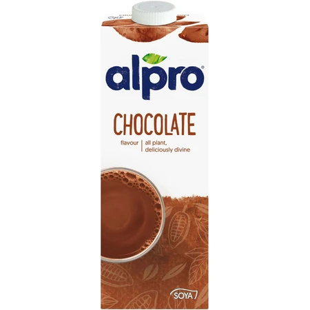 Соевый напиток Alpro с шоколадным вкусом 1 л: цены и характеристики