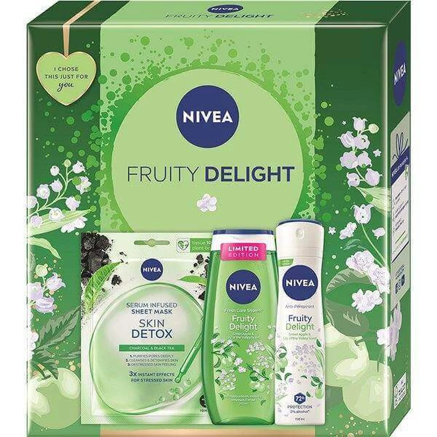 NIVEA BOX FRUITY DELIGHT LE 1×1 шт, подарочная упаковка: цены и характеристики