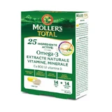 Молерс Тотал Moller`s Total, 14 капсул + 14 таблеток