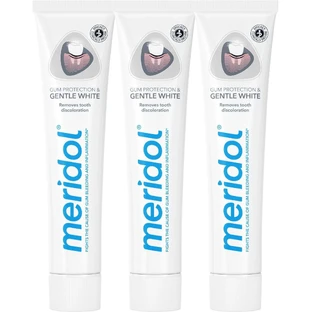 Meridol® Защита десен и нежное отбеливание Зубная паста для защиты десен и нежного отбеливания 3 x 75 мл