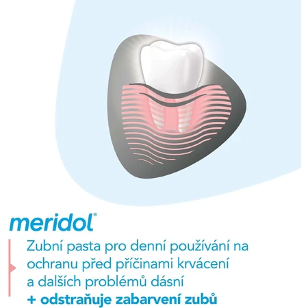 Meridol® Защита десен и нежное отбеливание Зубная паста для защиты десен и нежного отбеливания 3 x 75 мл: цены и характеристики