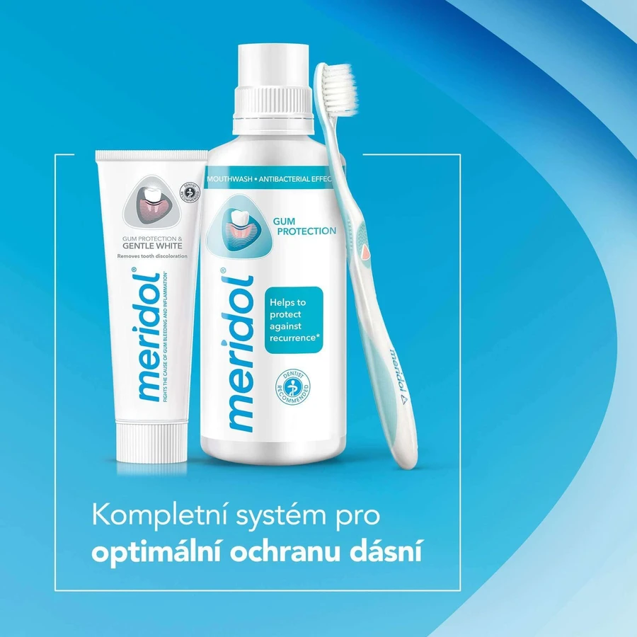 Meridol® Защита десен и нежное отбеливание Зубная паста для защиты десен и нежного отбеливания 3 x 75 мл: цены и характеристики