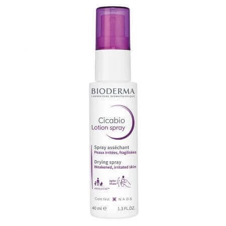 Bioderma Cicabio Восстанавливающий лосьон-спрей, 40 мл: цены и характеристики
